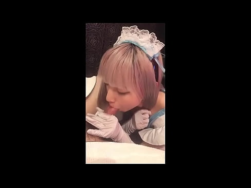 ❤️ Japoński Idol [mayuka], kostium francuskiej pokojówki, część 1, obciąganie i walenie konia z balsamem ️❌ Porno at pl.porno24-7.ru ❤